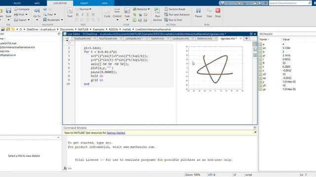 10 symmetrical drawings in MATLAB смотреть онлайн