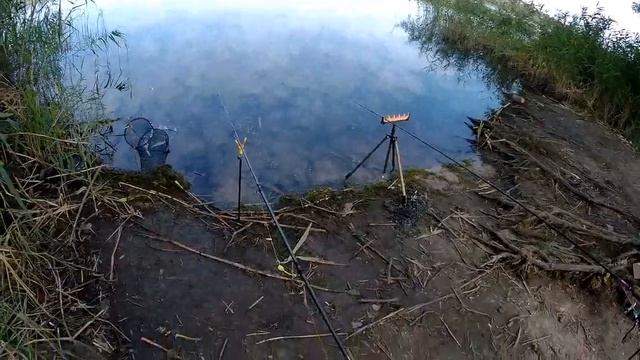 РЫБАЛКА НА ВОДОХРАНИЛИЩЕ.( КЛЁВ КАК ИЗ ПУЛЕМЁТА)