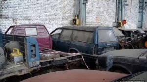 Развалины завода азлк  ( москвич ).