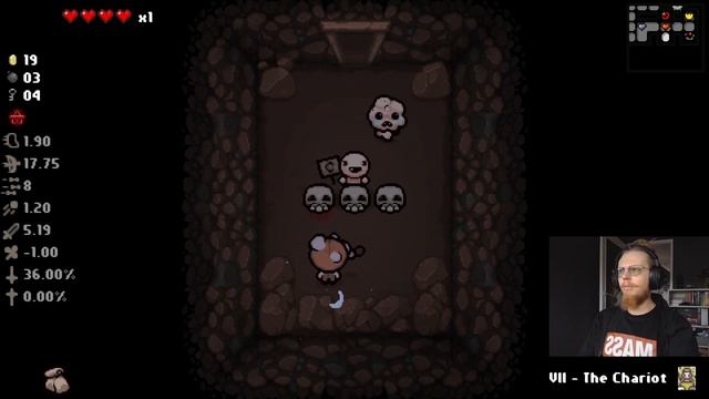 Hard Mode Lazarus : Coraz bliżej the Chest! The Binding of Isaac Afterbirth+ #8 смотреть онлайн