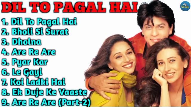 Dil To Pagal Hai Movie Song All | Shahrukh Khan & Madhuri Dixit |ALL TIME SONGS @moviesupdatesindia смотреть онлайн
