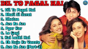 Dil To Pagal Hai Movie Song All | Shahrukh Khan & Madhuri Dixit |ALL TIME SONGS @moviesupdatesindia