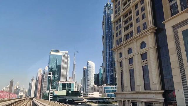 Метро Дубай январь 2021. Вместе по Дубай. смотреть онлайн