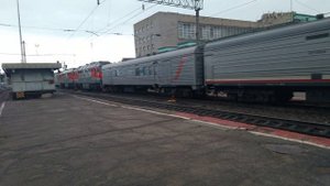Отправление поезда №210 Москва-Лабытнанги
