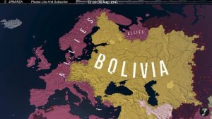 What if Bolivia Existed In Europe - Hoi4 Timelapse