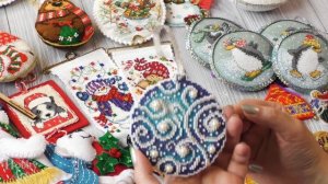 Мои рукодельные новогодние игрушки.