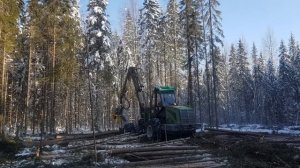 ХАРВЕСТЕР АМКОДОР 2561 в работе