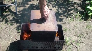 #Колбаски копченые в шарабане #готовим на даче. Wienerwurst