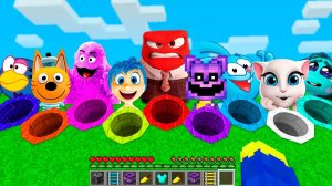 ЗОМБАК НАШЁЛ КРУГЛЫЕ ЯМЫ ТРИ КОТА ГОЛОВОЛОМКА 2 КАТНЭП В МАЙНКРАФТ