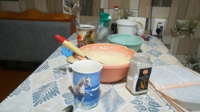 Блины на кифире заварные.