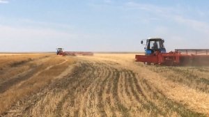 Прицепная жатка DonMar - "двойной валок"