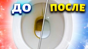 "Вторая жизнь" для унитаза! Старый унитаз будет как новый! Удаляю известковый налет и ржавчину!