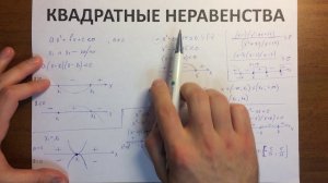 Квадратные неравенства