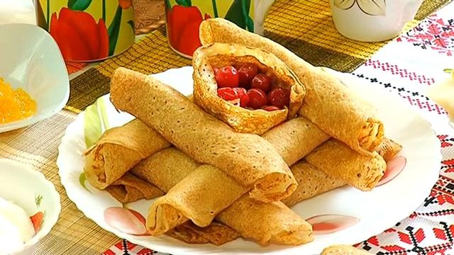 Благовещенские пенсионерки готовят колодец из блинов и съедобную Масленицу смотреть онлайн