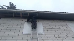 Оформление карнизного свеса и установка торцевой планки, своими руками, апрель2021