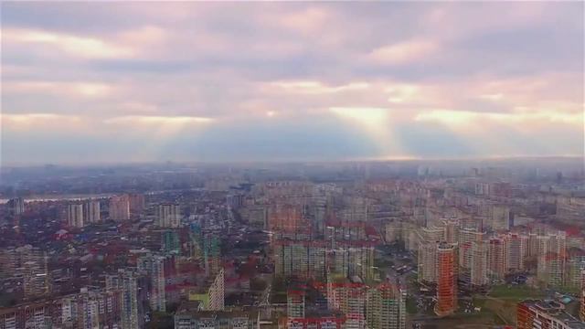 КРАСНОДАР С ВЫСОТЫ ПТИЧЬЕГО ПОЛЕТА - ПАНОРАМА | KRASNODAR VIEW смотреть онлайн