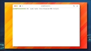 How to set a default gateway with Netplan
