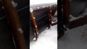 Пластиковой отвал для мото блока.