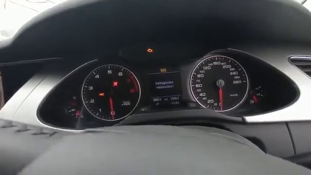 Завелась или нет? Audi A4 B8. Распил. Первый запуск. смотреть онлайн
