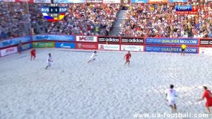 Пляжный футбол. Россия - Испания (3-й тайм)