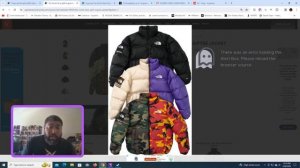 Supreme x The North Face Split Collection Overlook