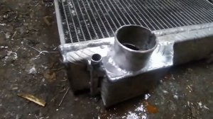 Замена пластиковых бачков радиатора на алюминиевые