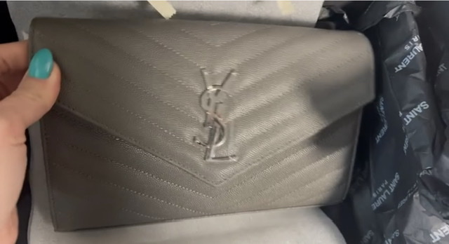 Сумка YSL премиум графит смотреть онлайн