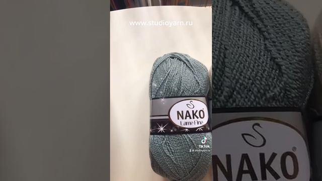 Обзор пряжи NAKO LAME FINE
