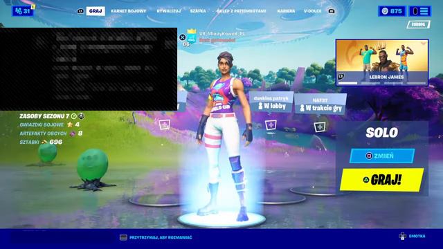 FORTNITE GRY Z WIDZAMI смотреть онлайн