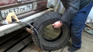 Подробно! Нарезка резины Я-245 с помощью самодельного регрувера. Регрувер из микроволновки. Часть 2