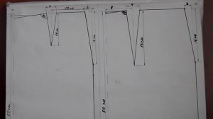 Юбка. Построение основной выкройки прямой юбки.