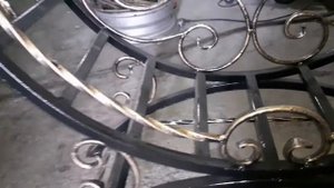 Кованый мангал. Сделать может каждый.