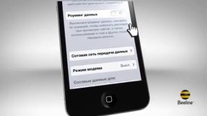 Ручные настройки Мобильного интернета на iPhone