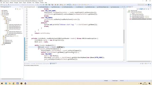 [Java #103] XML StAX feldolgozás Iterator API használatával смотреть онлайн