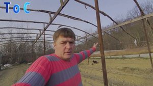 Конструкция китайской теплицы на русский лад своими руками.