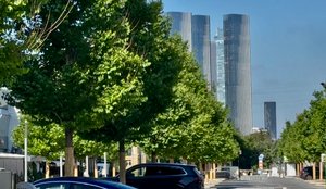 Новый и Старый Арбат. Утренняя прогулка в субботу летом. Москва.