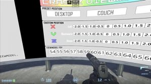 как поменять расположение рук в cs go