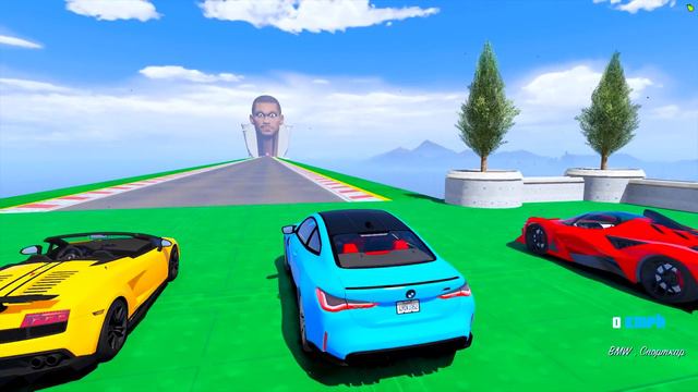ПРЫЖКИ в СКИБИДИ ТУАЛЕТ на ЧИТЕРСКИХ ТАЧКАХ в ГТА 5 МОДЫ - ЭКСПЕРИМЕНТЫ в GTA 5