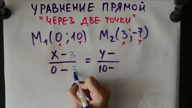 Прямая через две точки 2 смотреть онлайн