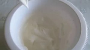 Белковый крем из аквафабы