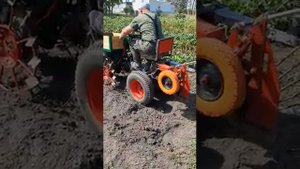 настройка плуга для выкапывания картофеля