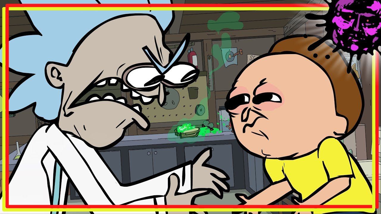 Гнид и Шморти (Пародия на Рик и Морти) - Русский Дубляж от ZAROK [Ric and Mort by @Rigamarole] смотреть онлайн