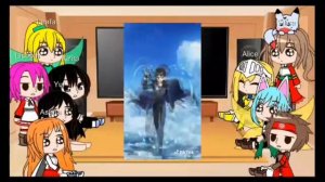 Kirito Friends React To Kirito // Gacha Club