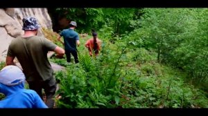 Пиродный мост Водопад Пещера Дагестан Кайтагский район часть2