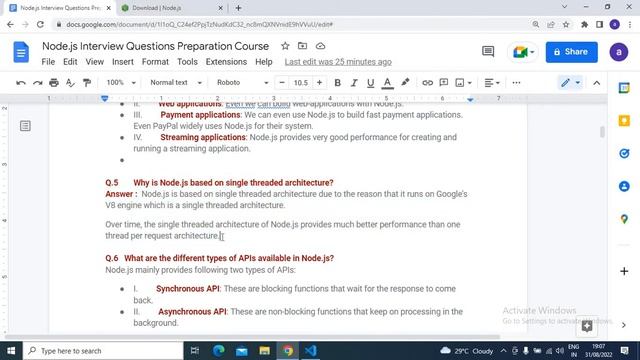 MNC Node js Interview Question Answer @2022 | FullStack | Mean stack interview questions