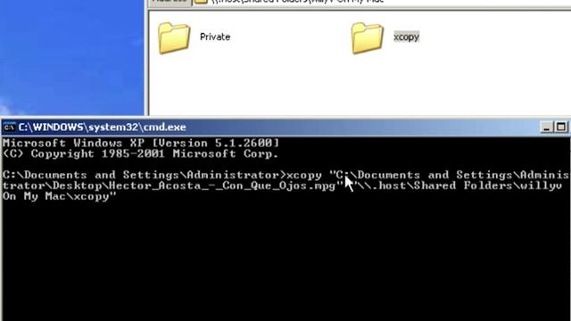 Windows Command Line: XCOPY смотреть онлайн