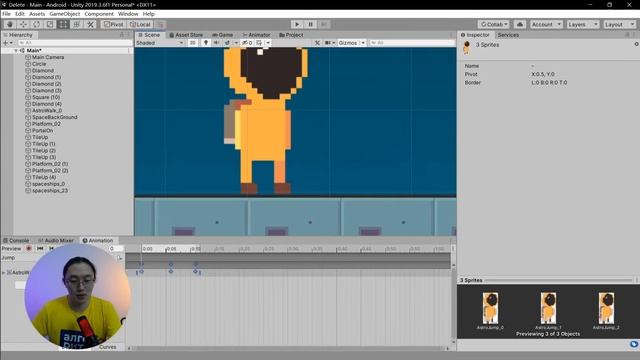 Создаем игру-платформер за 1 час на Unity