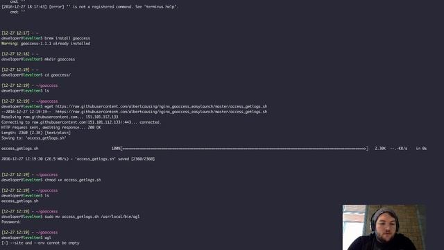 Reading access logs on Pantheon with GoAccess.io смотреть онлайн