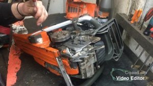 Replacement of gaskets at Husqvarna 560 xp part 2 (finish)