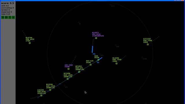 ATC Radar Game [long gameplay] смотреть онлайн